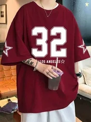 MIT Bharat Men Printed Round Neck Cotton Blend Maroon T-Shirt
