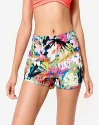 DECATHLON Olaian - Women Tini Desirade Floral Surfing Swim Shorts