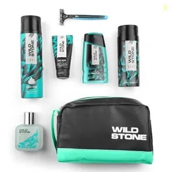 Wild Stone Edge Grooming Kit l Professional Shaving Kit for Men l Deod