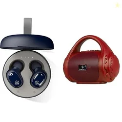 ZEBRONICS Zeb-Sound Bomb 1 TWS Earbuds with BT5.0 Up to 12H Playback,