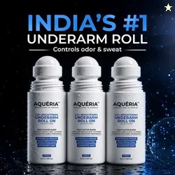 Aqueria Multi Active Underarm Roll On | 5.5% AHA BHA, Niacinamide...mo