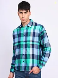 Lee Relaxed Checked Twill Cotton Casual Shirt