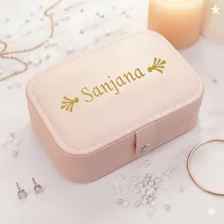 Personalised Jewellery Box for Women Gift for Rakshabandhan  Custom Na