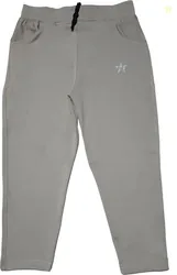 Star Lath Track Pant For Boys (Black, Pack of 1)