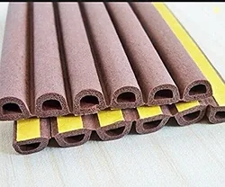 Stick&Seal D Shaped Self-Adhesive EPDM Doors and Windows Seal Strip So