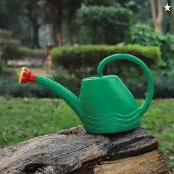 Klassic Watering Can (1.8L)| Plastic Green Water Can with Sprayer for
