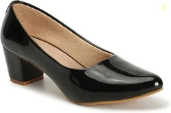 Rangeelacollaction Women Heels Sandal (Black , 6)