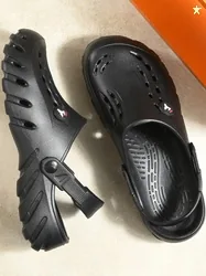 BIRDE Men Self Design Clogs