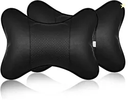 Yobbo Universal Car Neck Rest Pillow Cushion Set Headrest Pain Relief