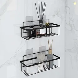 Plantex No Drill Bathroom Shelves/GI Steel Self Adhesive Bathroom Shel