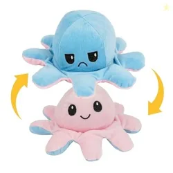 EITHEO Side Changing Octopus Mini Plush - Stuffed Animal Toy | Show Yo