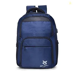 Laptop Backpack with USB Charging Port Water Resistant Material, and P