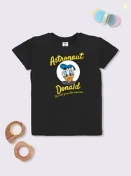 YK Disney Boys Donald Duck Printed Cotton T-shirt