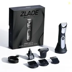 Zlade Ballistic Pro Max All in One Trimmer for Men | Beard Body, Nose