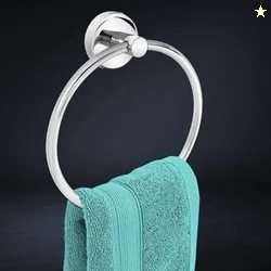 Zesta Stainless Steel Towel Ring/Napkin Ring - Bathroom Towel Hol...mo