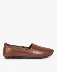 CRISTOFANO Round-Toe Slip-On Loafers