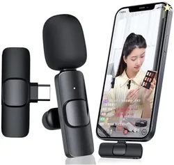 Smartech K8 Wireless Lavalier Microphone Portable Mini Mic Only T...mo