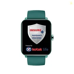 GOQii Insure+ 5 lakhs Health Insurance with Smart Vital Max (Green) an