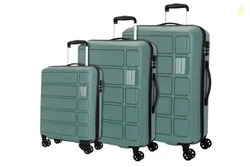 Kamiliant by American Tourister 3 Pc Harrier Edge 8W Set 56 Cm, 68 Cm