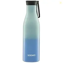 Amazon Brand - Solimo 850ml Stainless Steel Vacuum Insulated Bottle wi
