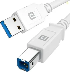LipiWorld Reversible USB 2.0 1.5 m Printer Cable 2.0 USB Cable A ...mo