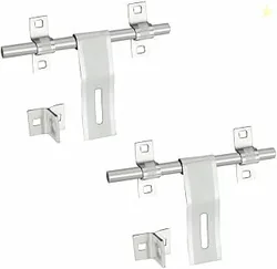 Elegant Stainless Steel Door Aldrop Ss Finish with Cram and Hook Set,