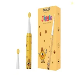beatXP Jiggle Sonic Electric Toothbrush For Kids With 2 Brush Heads &
