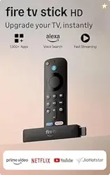 Amazon Fire TV Stick HD (newest model), our fastest HD stick yet, 1,50