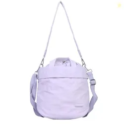 Storite Drawstring Large Crossbody Shoulder Bag Casual Sports Bag Outd