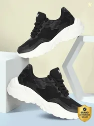 HRX by Hrithik Roshan Walking Shoes For Women (Black, White , 3)