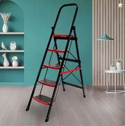 Zolmix Premium Ladder for Home| 5 Step Stairs for Home Use| Foldable S