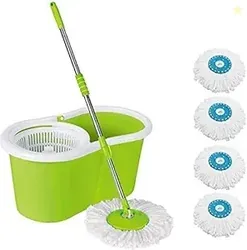 Mop Floor Cleaner with Bucket Set Offer with Big Wheels for Best 360 D