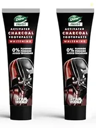 Dabur Herb'l Activated Charcoal & Mint Toothpaste - Star Wars Pack (Bl
