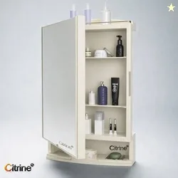 Citrine trong and Heavy Rich Look Storage Cabinet Bathr...
