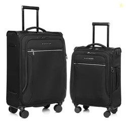 Verage Luxe Toledo Set of 2 (S+M) Softsided Lightweight Spinner Wheels