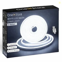 One94Store 1M LED Neon Strip Light  USB Powered Flexible Waterproof Ro