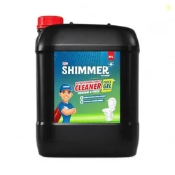 Shimmer Pro Max Black Toilet Cleaner - 10L | Professional Formula | Me