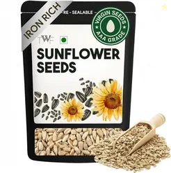 TWF Sunflower Seeds | Mega Crunchy Unsalted | Best Use in Snackin...mo