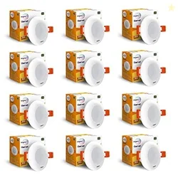 Wipro Garnet 3W Led Mini Downlight for Home & Cabinet| Cool Day White