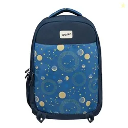 F Gear Ryto Navy Blue 35L School Backpack with 3 Spacious Compartments