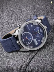 Daniel Klein Premium Men Blue Dual-Time Dial Watch DK11125-2