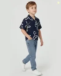 MAX Boys Stylised Fit Shirt