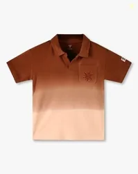 KB TEAM SPIRIT Boys Tie & Dye Tailored Fit Polo T-Shirt