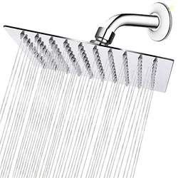 NearMoon Ultra Thin Design Stainless Steel Square Chrome Finish HIGH P