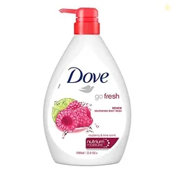 Dove Renewing Raspberry Body Wash with Lime for Renewed Skin Refreshin