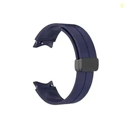 20mm Adjustable Soft Silicone Magnetic Lock Folding Buckle Compatible