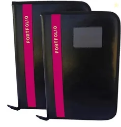 Tridev Enterprises Faux Leather Professional File Folder | Chain ...mo