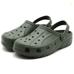 Red Tape Men Buckle Clogs