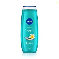 NIVEA Frangipani and oil 500ml Body Wash| Shower Gel with Frangipani and Care Oil | Pure Glycerin for Instant Soft & Summer Fresh Skin|Microplastic Free |Clean Healthy & Moisturized Skin