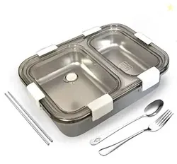PRIME DEALS Lunch Box Sealed Leakage Proof Stainless Steel Lunch Box w